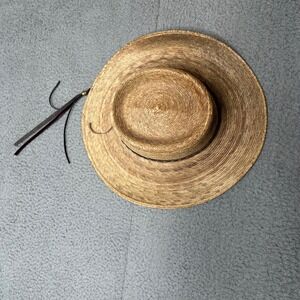 Sahuayo Sombrero Hat Authentic Mexican Straw Leather Band